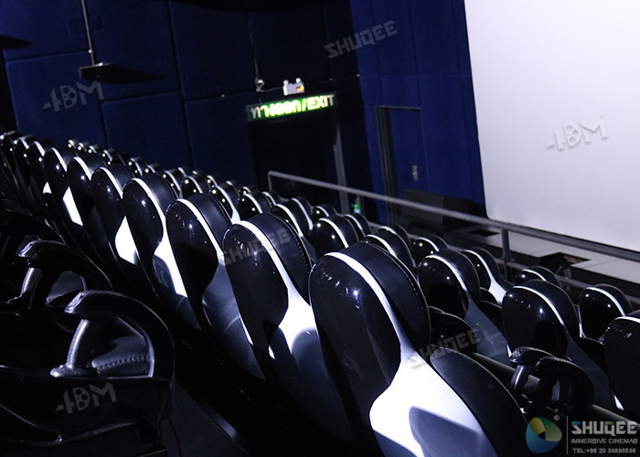 Electric 5D Cinema System / Solid And Stable Movie Theater Chairs