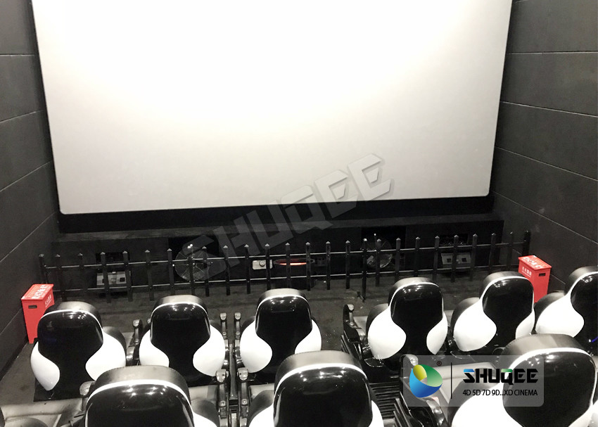 12HZ Vibration Frequency 7D Movie Theater For Playground Center