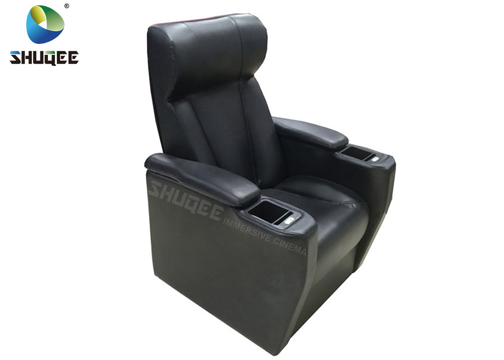 Genuine Leather Movie Theater Seats Customization Cinema Seat 3D Model