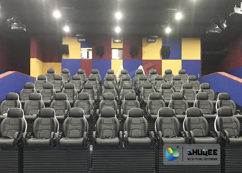 5D Cinema Movie Theater Motion Seating With Pneumatic or Electronic Effects