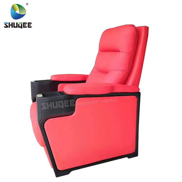 Home Theater Reclining Sofa Auditorium Movie Room Chairs with Cup Holder