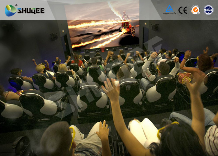 Simulator System 5D Theater System Motion Chair Special Effect Bubble / Wind / Snow