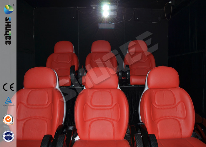 High-end Leather 5D Theater System 5D Movie Chair With Bubble Effect