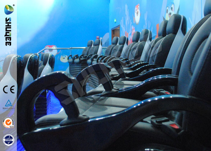 Funny Cartoon Cute 5D Theater System 360 Degree Screen With Motion Simulator Film