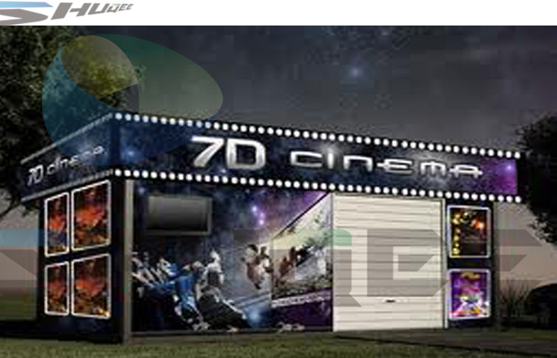 7D Cinema System, Simulation Theater With Snow, Rain, Smoke Special Effects Equipment