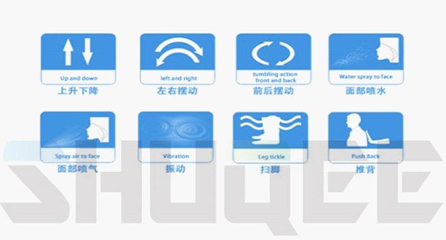 Earthquake / Car Driving 5D Simulator System, Motion Cinema Simulation Equipment 1