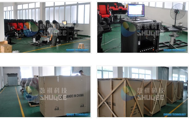 3d / 4d / 5d / 6d Cinema Motion Theater Chair Pneumatic / Hydraulic / Electronic 2