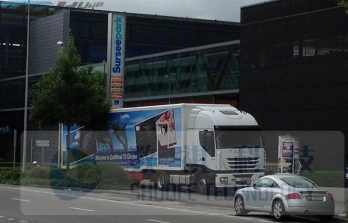 Truck Simulation Mini Mobile 5D Cinema With 6 , 9 , 12 Seats 2