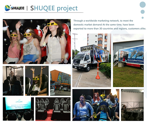 SGS Certificate 5D Movie Theater Experience With Simulator System For Entertainment Center 0