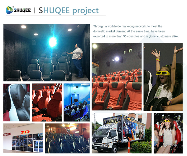 Full 7d Cinema System Solutions , Simple To Install And Easy To Maintain Dynamic Chair 0