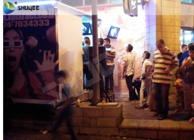 Electric Dynamic System 7D Movie Theater For Iron Box Removable In Amusement Places 0