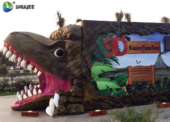 Electric Dynamic 7D Cinema System Dinosaur House In Entertainment Places 0