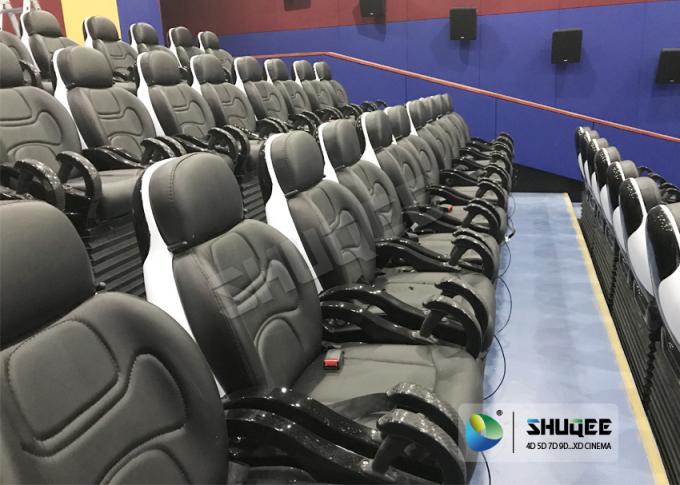 Fresh Experience 7D Cinema Equipment Fluent System 3 DOF Seats / 7D Interactive Motion Theater 0