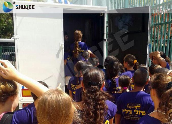 Amused Unique Experience System 7D Movie Theater For Iron Box Removable In Place With Lots Of People 0