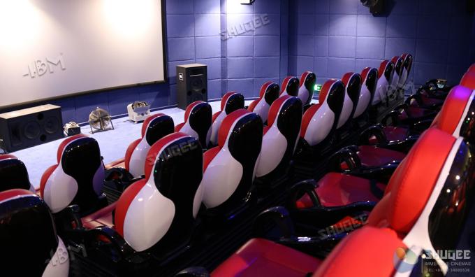 Elegant Electric Dynamic 7D Cinema System In Entertainment Places 0