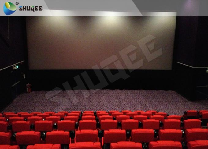 High Class Sound Vibration Cinema With 2K Projector Silver Screen 0