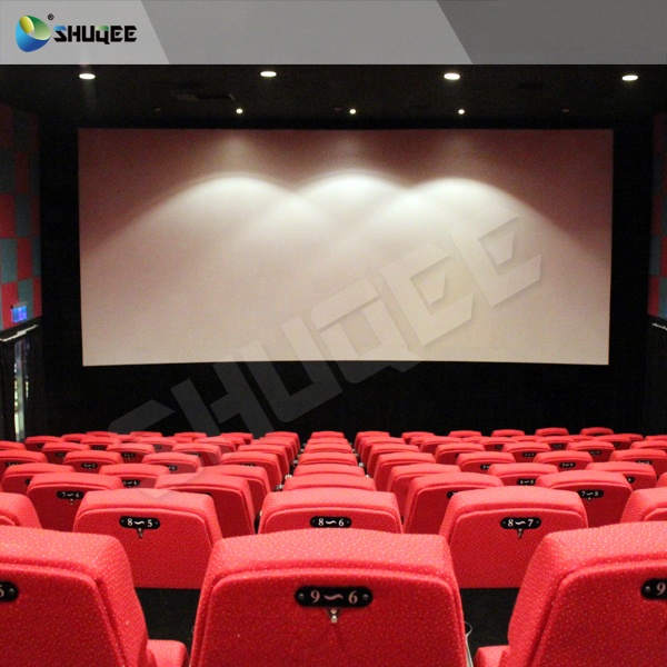 Commercial 3D Theater System Furniture Folded Cinema Chair Church 0