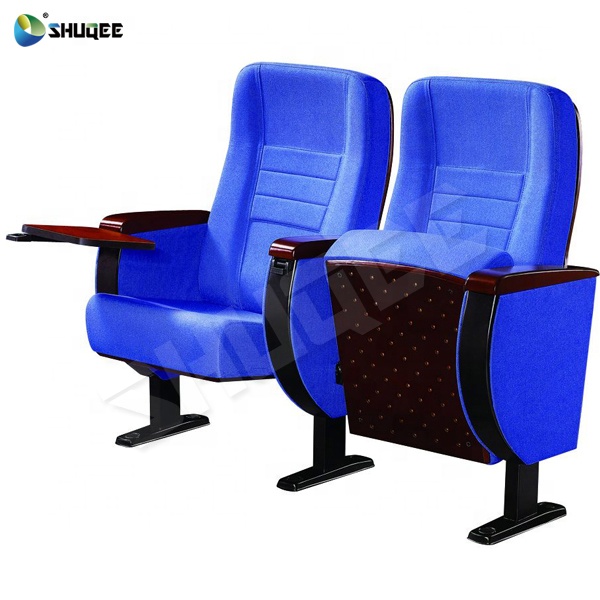 Commercial 3D Theater System Furniture Folded Cinema Chair Church 4