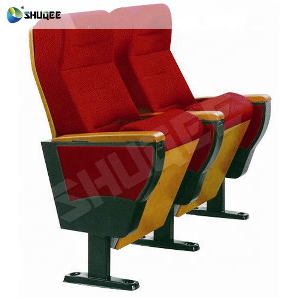 Commercial 3D Theater System Furniture Folded Cinema Chair Church 2