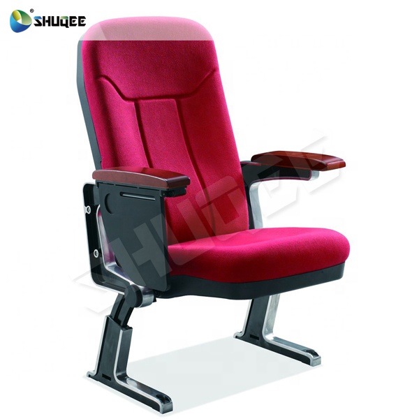 Commercial 3D Theater System Furniture Folded Cinema Chair Church 3