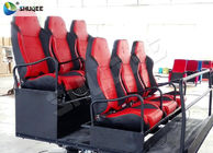 Shooting Gun Game 7D Movie Theater Hydraulic Platform Chairs for 6 People