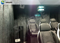 Vivid Green Dinosaur 5D Movie Theater Nine Seats With Luxury Chairs