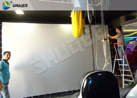 Electric System 5D Movie Theater With Motion Ride Special Effect Bubble / Rain / Snow