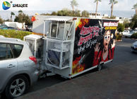 Interactive Truck Mobile 5D Cinema With Special Effect Motion Seat