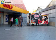 Interactive Truck Mobile 5D Cinema With Special Effect Motion Seat