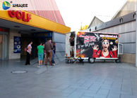 Interactive Truck Mobile 5D Cinema With Special Effect Motion Seat