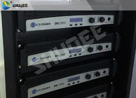 Black Luxury Motion Chair 7D Motion System Arc Screen Can Help Installation