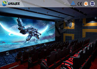Exciting 5 D Movie Theater Electronic Chair With Safety Belt , Armrest