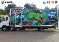 Truck 5d Motion Theater Black Luxury Chiar Complete Speicial Effect Equipment
