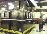 12 People Motion Rides 6D Movie Theater With Cabin Box Simplest Structure