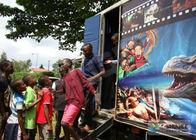 Professional 7D Kid's Game 6 Seats Of Luxury Chair Interactive Cinema