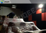 Black Luxury 7D Movie Theater Equipment With Custom Company Logo