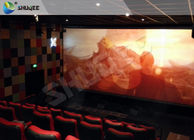 4D Ride Simulator Electronic System 4D Movie Theater With All Special Effects