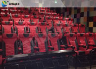 Red / Black 4D Movie Theater , 4D Motion Seat Is Main Technology For Cinema Hall