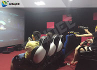 Exciting 7D Cinema System With 6 Chairs Simulating Special Effects And Playing Gun Game