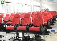 3DOF Luxury Black Electronic Chair Movie Theater Equipments Special Effects