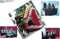 Dinosaur 5D Movie Theater Equipment Motion Cinema Seating With Cup Holder