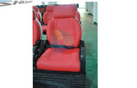 5D movie theater chair supplier with red, yellow, blue, black color Motion Theater Chair