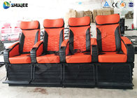 4 People 4D Movie Theater With Electric / Pneumatic / Hydraulic Power Mode