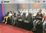 11D Movie Theater 11D Roller Coaster Simulator With Luxury Genuine Leather Seats