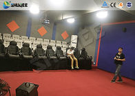 Multi Person Interactive 7D Movie Theater With Unique Interactive Shooting System