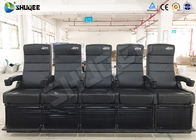 Luxury Motion Chair 5 Seats 4D Cinema System With Spray Air / Vibration