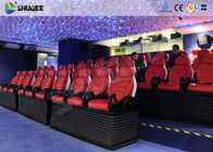 Customized 3D / 4D / 5D Motion Movie Theater With Dynamic Film, Simulation System