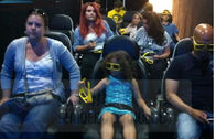 6D Film 6D Movie Theater With Leg Tickle , Vibration , Push Back Function