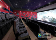 Fiber glass 4D Cinema System With Wind , Lightning , Laser , Fog Effect