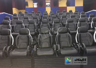 Red / Black 5D Movie Theater For 5 Persons With Fiber Glass Material